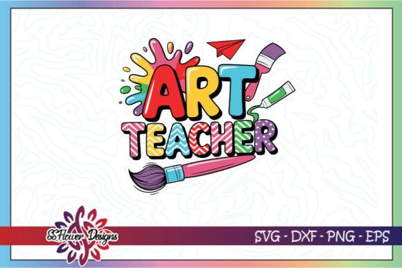 Art Teacher SVG for Crafts and Graphics