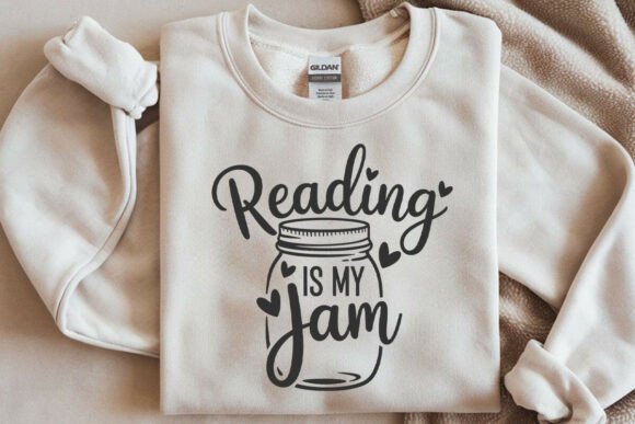 Reading is My Jam SVG File