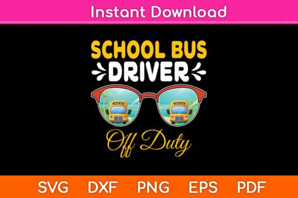 School Bus Driver Off Duty Henry Svg Png