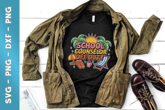 School Counselor Off Duty SVG: Graphics & Crafts