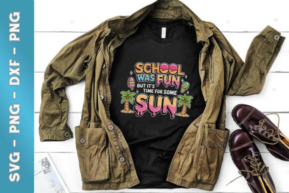 School Was Fun: Sun SVG for Crafts & Graphics