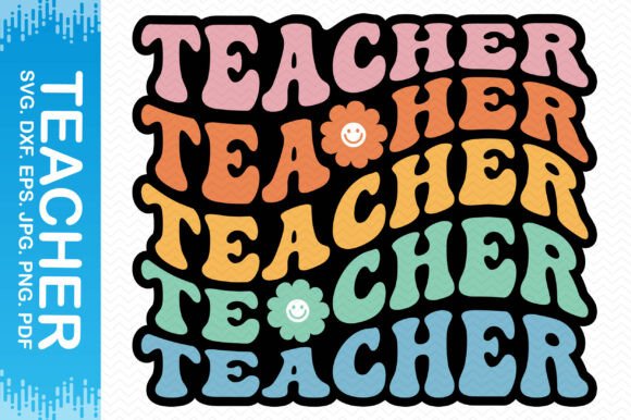 Teacher Groovy Clipart Review