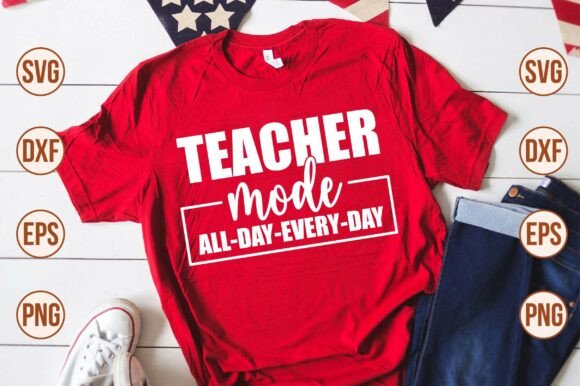 Teacher Mode All-day-every-day SVG Graphics