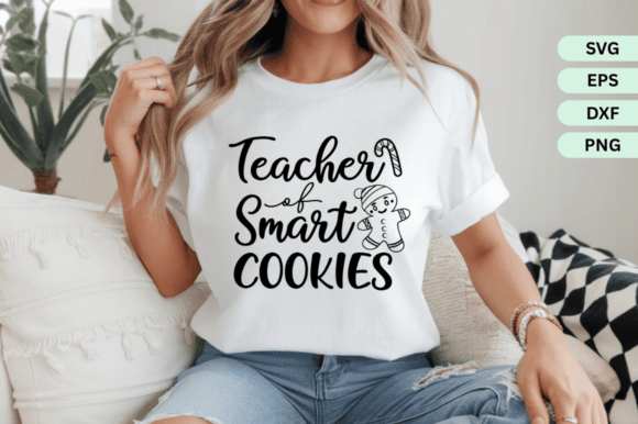 Teacher of Smart Cookies SVG Design