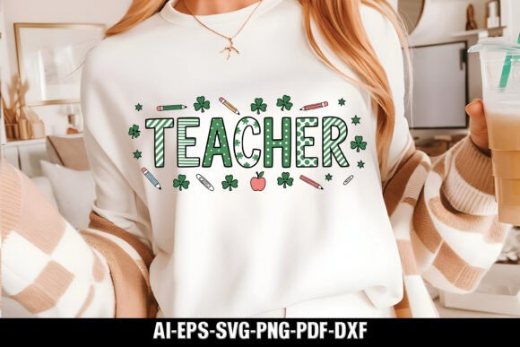 Teacher St Patrick’s Day Shenanigans SVG Graphics
